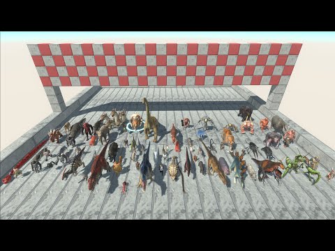 80 UNITS FPS SPEED RACE - Animal Revolt Battle Simulator