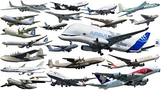 Download lagu PESAWAT TERBESAR di dunia | Antonov, Airbus, Lockheed Martin, Boeing, Kawasaki - Kendaraan Udara ... mp3