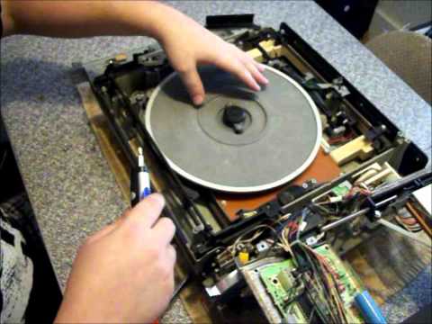 Disassemble an sft-100 ced player