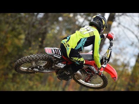 HELMET CAM: Honda CR125 Wide Open For The Win - John Wells / Malvern MX