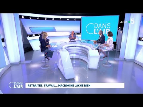 Retraites, travail… Macron ne lâche rien #cdanslair 15.07.2022