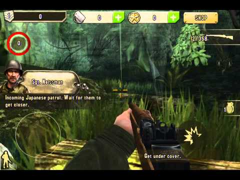 Brothers In Arms 2 Global Front ios gameplay
