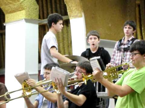 Pottsville Area High School Pep Band 1/22/2011 (2)
