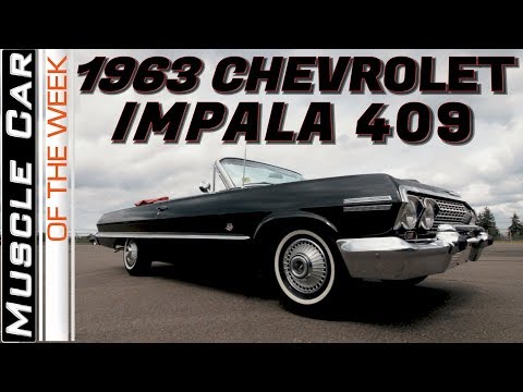 1963 Chevrolet Impala 409 425HP Convertible - Muscle Car Of The Week Video Episode 327 V8TV