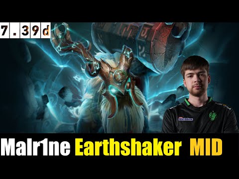 Malr1ne [Earthshaker] MID 7.39D - DOTA 2 HIGHEST MMR MATCH#dota2   #dota2gameplay