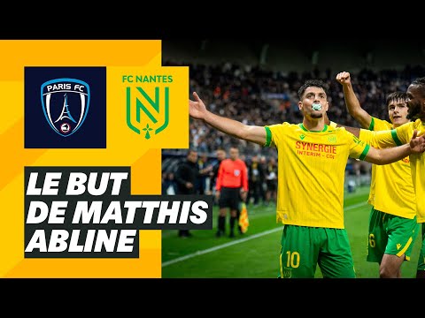 ⚽ Le but (exceptionnel) de Matthis Abline à Paris  !