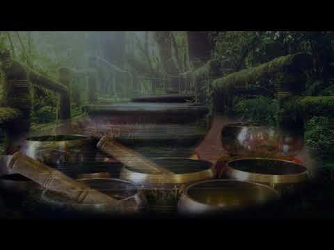 Cuencos Tibetanos Con Lluvia Relajante Tranquilidad Calma y Sanación | Dormir | Meditación Chakras