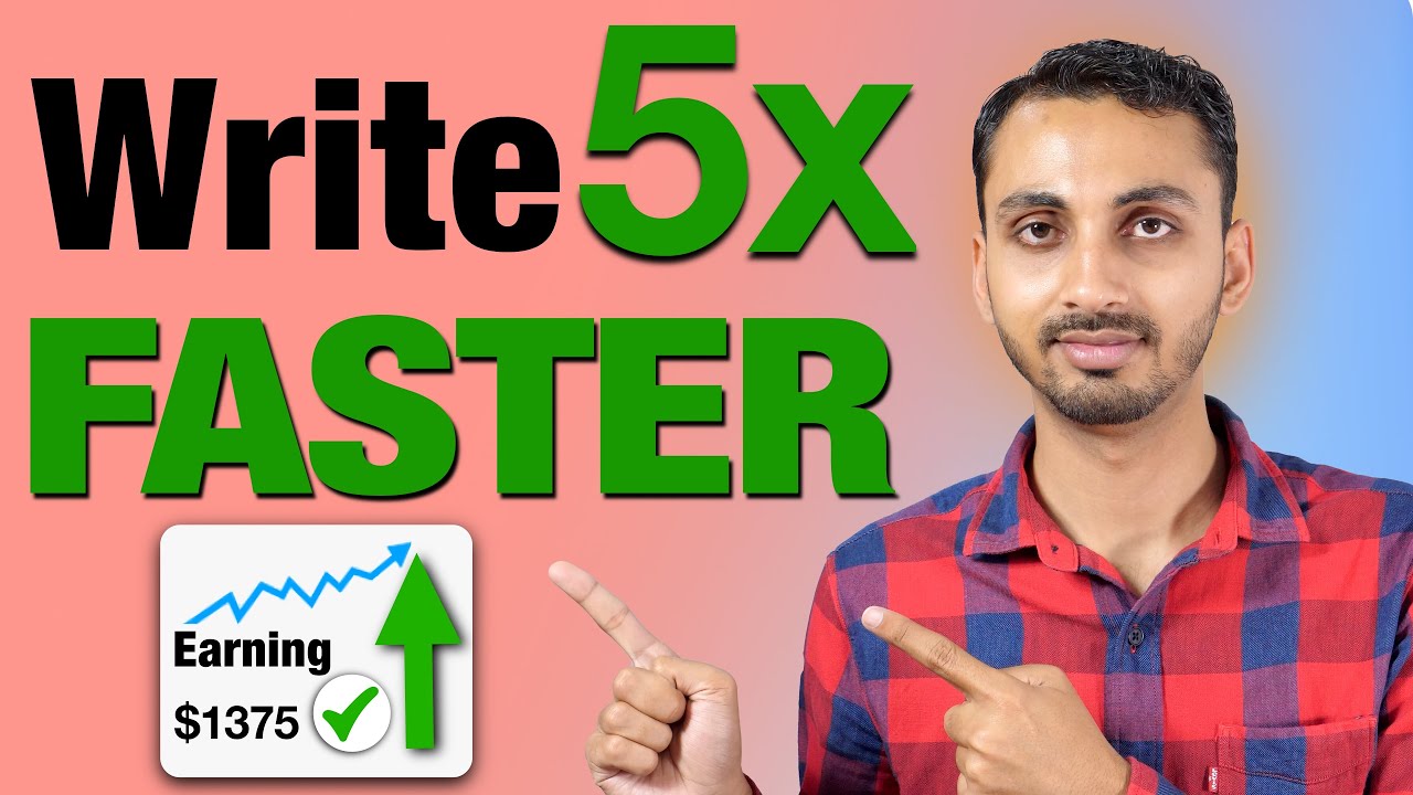 Boost Your Writing Speed: 5 Content Writing Tips to Write Content FASTER Than You Usually Do