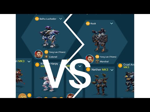 Luchador Vs RooK 🔥 War robots #warrobots