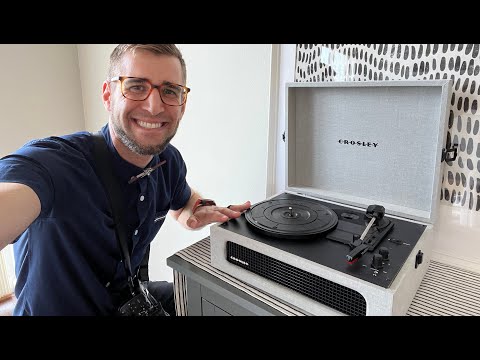 ★★★★★ Review of this Crosley Cruiser Plus Vintage 3-Speed Bluetooth - White Sand color