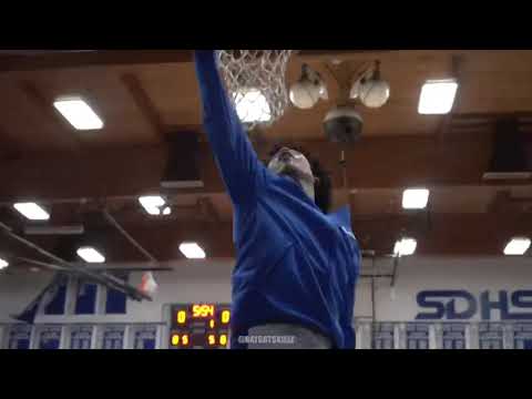 AJ Burgin drops a 30 PIECE in the CIF Semis