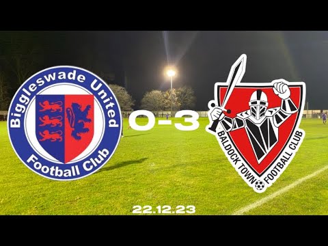 BALDOCK WIN DERBY, LOVELY GOALS, MASSIVE TACKLES - Biggleswade United vs Baldock Town highlights