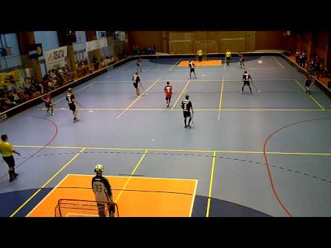 PRAGUE GAMES 2014 B18 - Floorball Köniz - Lindås Waves Black (1-5)  Per2