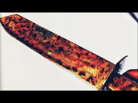 Restoration Rusty Sword -Restore old sword with method method handmade