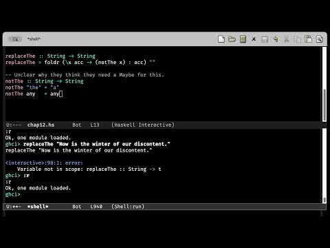 [No Commentary] Haskell Programming From First Principles