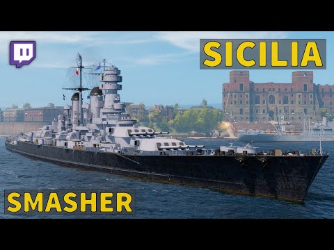 Sicilia - This Ship Smashes | World of Warships