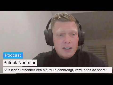 Patrick Noorman: “Als ieder liefhebber één nieuw lid aanbrengt, verdubbelt de sport.”