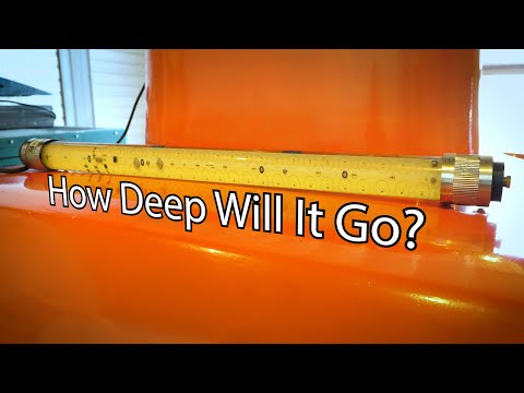 Underwater LED Light Bar Depth Test | For Homemade Submarine