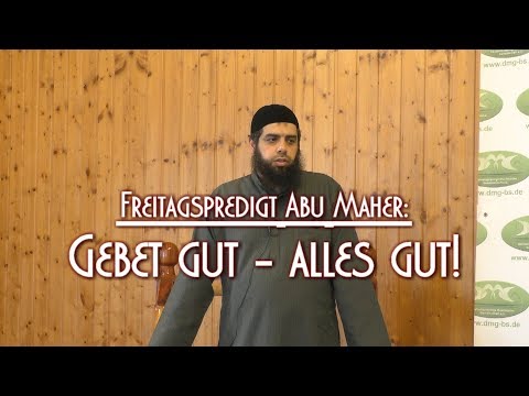GEBET GUT -  ALLES GUT! mit Abu Maher am 20.07.2018 in Braunschweig