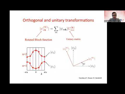 QE tutorial 2022 - Maximally localized Wannier functions - Giovanni Pizzi