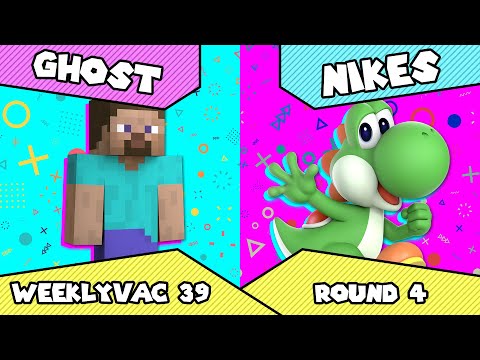 WeeklyVac 39 SSBU: Ghost vs Nikes (Steve vs Yoshi)