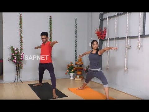 Yoga Fitness | Virabhadrasana 2 | వీరభద్రాసనా 2 యోగ వల్ల కలిగే 15 లాభాలు | EP 2