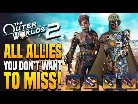 The Outer Worlds 2 - How To Unlock ALL Companions & Make Them Way Stronger