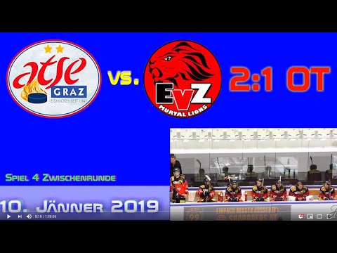 GPH Media - ATSE vs  Zeltweg Lions 2:1OT    10. Jänner 2019