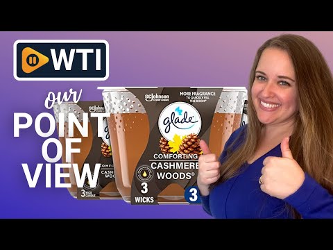 Glade Cashmere Woods Candles - WTI product video review