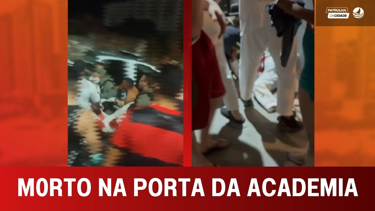 Um professor de Jiu-Jitsu foi ASS4SSINADO na porta da academia