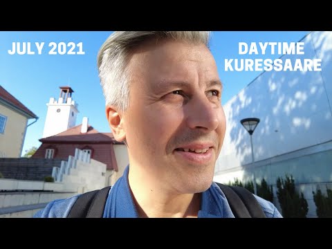 Daytime Kuressaare - Visiting the castle grounds, Pöide Grillhouse  a morning walk around the city