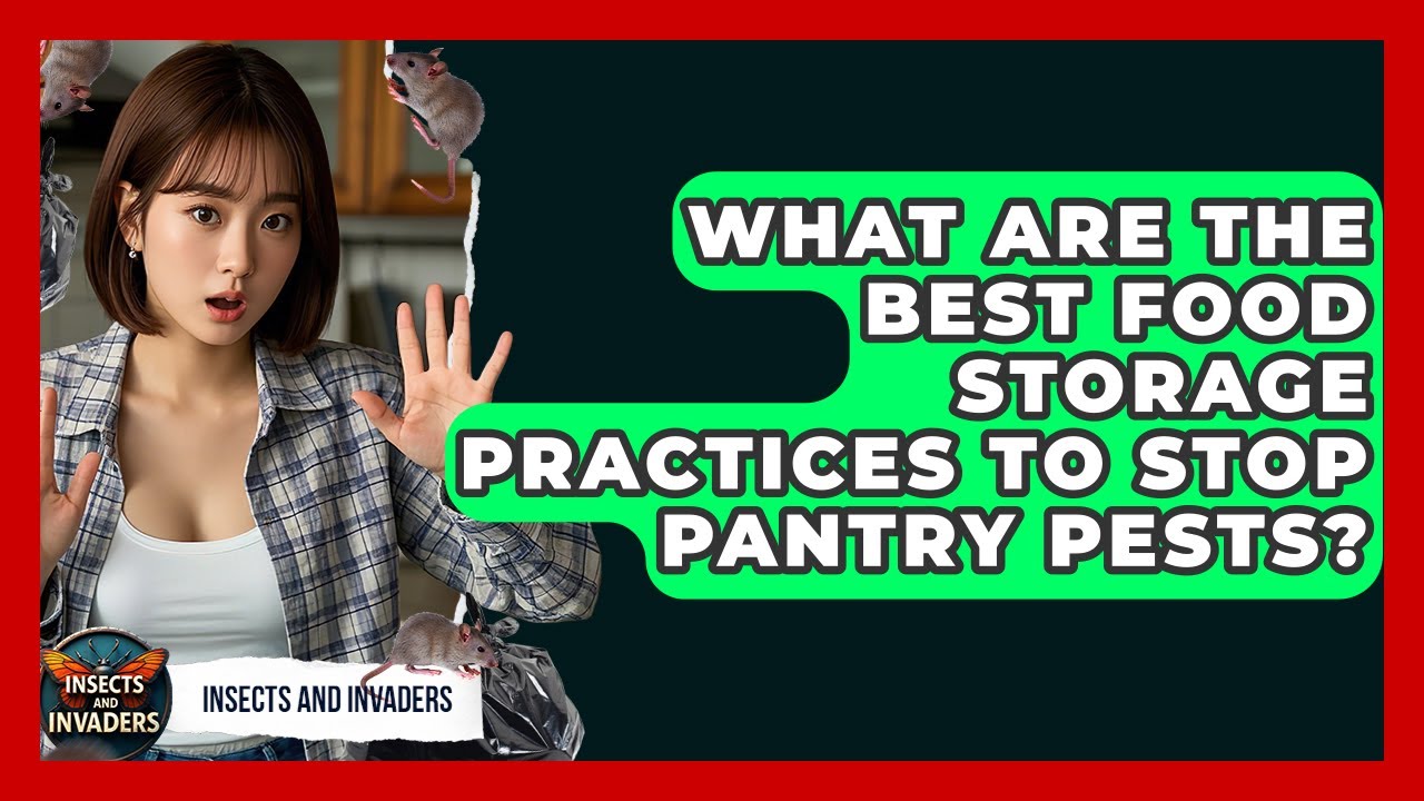 What Are The Best Food Storage Practices To Stop Pantry Pests? - Insects and Invaders