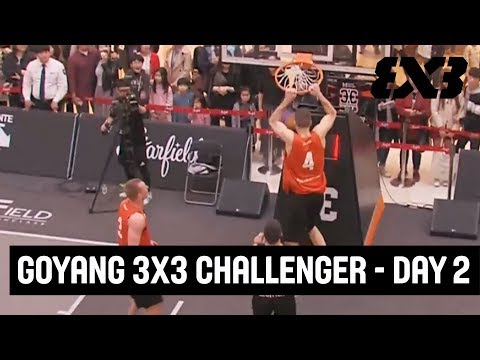Re-Live - FIBA 3x3 - GoYang 3x3 Challenger 2018 - Day 2