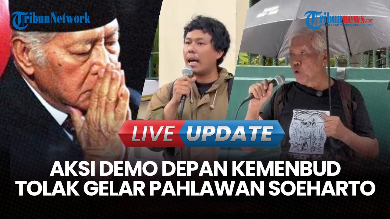LIVE UPDATE | Gerakan Masyarakat Sipil Geruduk Kemenbud: Soeharto Dalang Tragedi 1965!