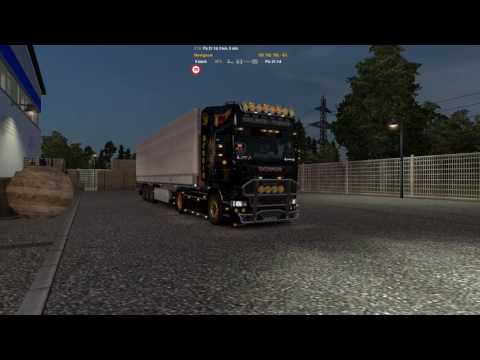 ETS2 Golden Trans Scania R520 E6 Chomutov - Frankfurt