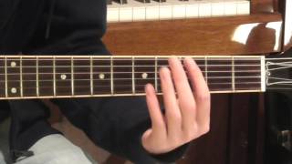 Oasis Acquiesce Guitar Tutorial
