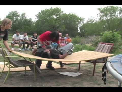 ESW backyard wrestling - Extreme Rumble I match (part 1)
