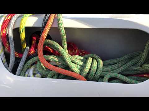 Snow Gum has a centreboard - Garcia Exploration 45