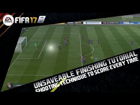 HOW TO SCORE GOALS EASILY IN FIFA 17 | DRIVEN FINISHING | FIFA 17 TUTORIAL