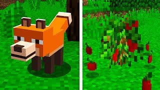 How NEW FOXES Will Work! (Minecraft 1.14 Snapshot Preview Update)