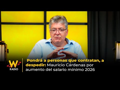 It will put people who hire in charge of firing: Mauricio Cárdenas on the 2026 minimum wage incre...