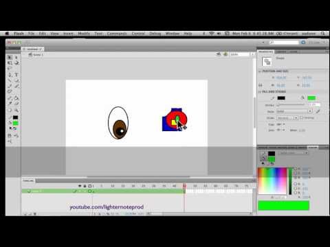 Adobe Flash Basics How to Animate Camera Moves in your Cartoon