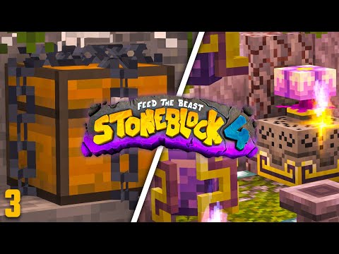 Minecraft: Stoneblock 4 - The First Dungeon (#3)