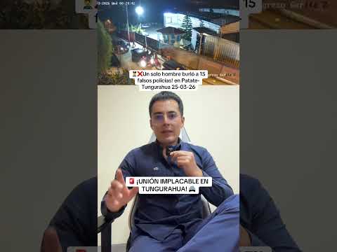 guardia, policía y moradores de #Patate #Píllaro atrapan a presunta banda delictiva en #tungurahua