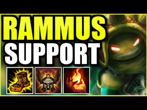 (FASTEST ENGAGES EVER!) THIS *NEW* ROAMING RAMMUS STRATEGY IS TAKING OVER CHALLENGER! RAMMUS SUPPORT