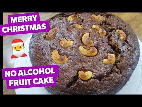 CHRISTMAS FRUIT CAKE || Bina alcohol ke swadisht aur moist fruit cake || By manmits kitchen