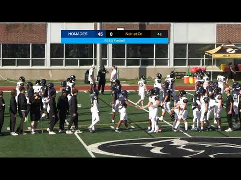 RSEQ Football D2 🏈 Valleyfield @ Montmorency [9/28/2024]