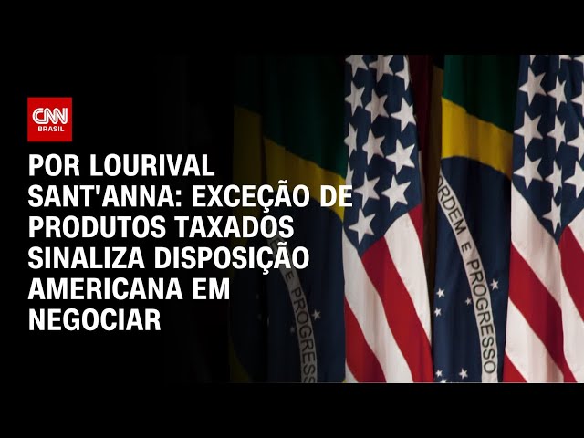 Análise: Exceção de produtos taxados sinaliza disposição americana em negociar | CNN PRIME TIME