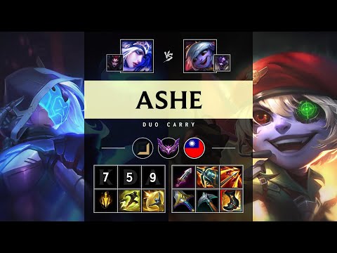 Ashe ADC vs Tristana - TW Master Patch 25.13