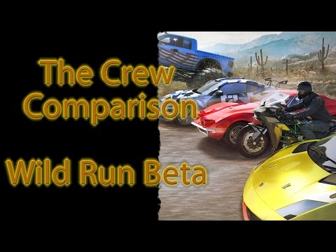 The Crew Wild Run Beta - Comparison With Original